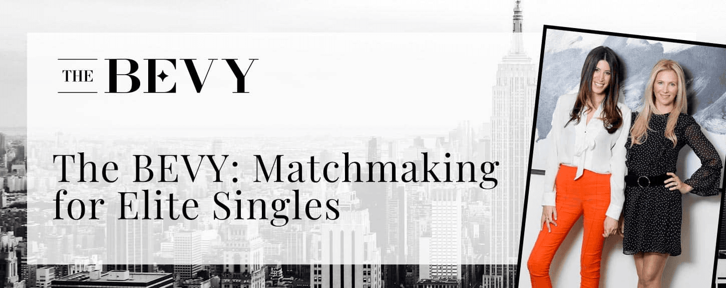 The Bevy matchmaking service image featuring the founder Lori Shapiro.